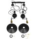 GloboStar® CARILO 01550 Vintage Industrial Κρεμαστό Φωτιστικό Οροφής Δίφωτο 2 x E27 Μαύρο Μεταλλικό με Ρυθμιζόμενη Ανάρτηση Μ72 x Π26 x Υ120cm GloboStar® CARILO 01550 Vintage Industrial Κρεμαστό Φωτιστικό Οροφής Δίφωτο 2 x E27 Μαύρο Μεταλλικό με Ρυθμιζόμενη Ανάρτηση Μ72 x Π26 x Υ120cm