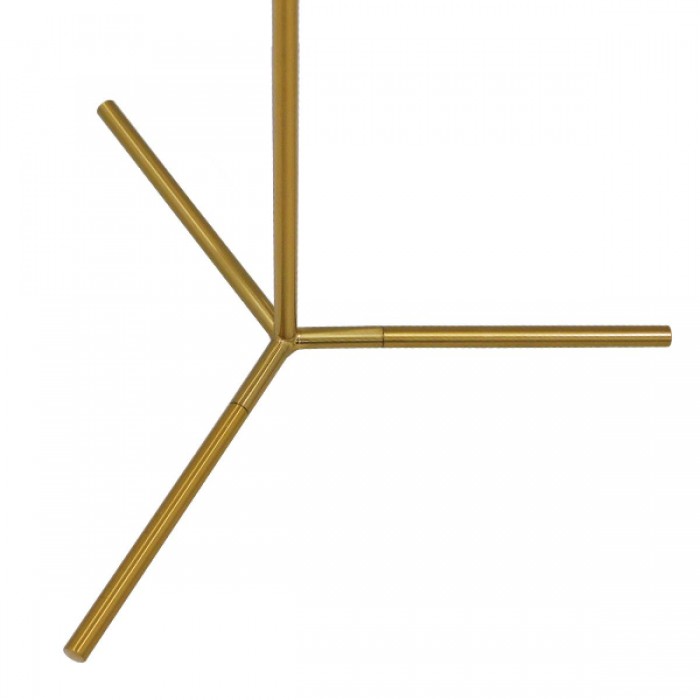 GloboStar® ELFIS GOLD 01551 Μοντέρνο Επιτραπέζιο Φωτιστικό Πορτατίφ Μονόφωτο Χρυσό Μεταλλικό με Λευκό Γυαλί Φ15 x Υ53cm GloboStar® ELFIS GOLD 01551 Μοντέρνο Επιτραπέζιο Φωτιστικό Πορτατίφ Μονόφωτο Χρυσό Μεταλλικό με Λευκό Γυαλί Φ15 x Υ53cm