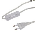 GloboStar® ELFIS GOLD 01551 Μοντέρνο Επιτραπέζιο Φωτιστικό Πορτατίφ Μονόφωτο Χρυσό Μεταλλικό με Λευκό Γυαλί Φ15 x Υ53cm