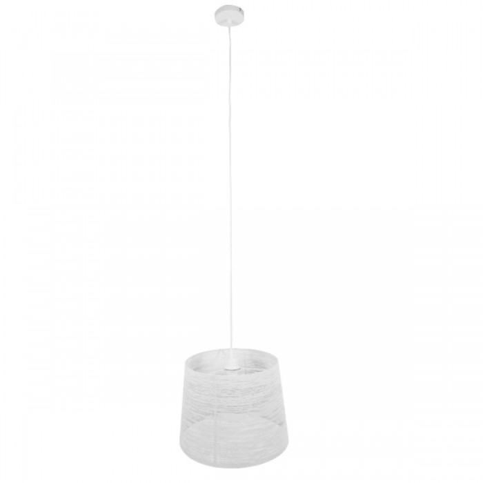 GloboStar® ACCADEMIA 01557 Μοντέρνο Industrial Κρεμαστό Φωτιστικό Οροφής Μονόφωτο 1 x E27 Μεταλλικό Λευκό Καμπάνα Φ35 x Υ25cm GloboStar® ACCADEMIA 01557 Μοντέρνο Industrial Κρεμαστό Φωτιστικό Οροφής Μονόφωτο 1 x E27 Μεταλλικό Λευκό Καμπάνα Φ35 x Υ25cm