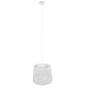 GloboStar® ACCADEMIA 01557 Μοντέρνο Industrial Κρεμαστό Φωτιστικό Οροφής Μονόφωτο 1 x E27 Μεταλλικό Λευκό Καμπάνα Φ35 x Υ25cm GloboStar® ACCADEMIA 01557 Μοντέρνο Industrial Κρεμαστό Φωτιστικό Οροφής Μονόφωτο 1 x E27 Μεταλλικό Λευκό Καμπάνα Φ35 x Υ25cm