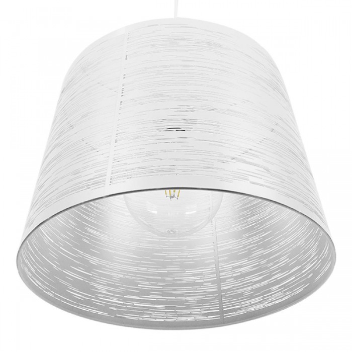 GloboStar® ACCADEMIA 01557 Μοντέρνο Industrial Κρεμαστό Φωτιστικό Οροφής Μονόφωτο 1 x E27 Μεταλλικό Λευκό Καμπάνα Φ35 x Υ25cm GloboStar® ACCADEMIA 01557 Μοντέρνο Industrial Κρεμαστό Φωτιστικό Οροφής Μονόφωτο 1 x E27 Μεταλλικό Λευκό Καμπάνα Φ35 x Υ25cm