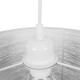GloboStar® ACCADEMIA 01557 Μοντέρνο Industrial Κρεμαστό Φωτιστικό Οροφής Μονόφωτο 1 x E27 Μεταλλικό Λευκό Καμπάνα Φ35 x Υ25cm GloboStar® ACCADEMIA 01557 Μοντέρνο Industrial Κρεμαστό Φωτιστικό Οροφής Μονόφωτο 1 x E27 Μεταλλικό Λευκό Καμπάνα Φ35 x Υ25cm
