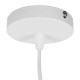 GloboStar® ACCADEMIA 01557 Μοντέρνο Industrial Κρεμαστό Φωτιστικό Οροφής Μονόφωτο 1 x E27 Μεταλλικό Λευκό Καμπάνα Φ35 x Υ25cm GloboStar® ACCADEMIA 01557 Μοντέρνο Industrial Κρεμαστό Φωτιστικό Οροφής Μονόφωτο 1 x E27 Μεταλλικό Λευκό Καμπάνα Φ35 x Υ25cm