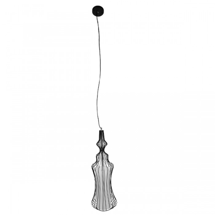 GloboStar® VICKY 01559 Vintage Industrial Κρεμαστό Φωτιστικό Οροφής Μονόφωτο Μαύρο Μεταλλικό Πλέγμα και Υφασμάτινο Εσωτερικό Καπέλο Φ18 x Υ65cm GloboStar® VICKY 01559 Vintage Industrial Κρεμαστό Φωτιστικό Οροφής Μονόφωτο Μαύρο Μεταλλικό Πλέγμα και Υφασμάτινο Εσωτερικό Καπέλο Φ18 x Υ65cm