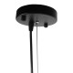GloboStar® VICKY 01559 Vintage Industrial Κρεμαστό Φωτιστικό Οροφής Μονόφωτο Μαύρο Μεταλλικό Πλέγμα και Υφασμάτινο Εσωτερικό Καπέλο Φ18 x Υ65cm GloboStar® VICKY 01559 Vintage Industrial Κρεμαστό Φωτιστικό Οροφής Μονόφωτο Μαύρο Μεταλλικό Πλέγμα και Υφασμάτινο Εσωτερικό Καπέλο Φ18 x Υ65cm