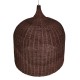 GloboStar® BAHAMAS 01569 Vintage Κρεμαστό Φωτιστικό Οροφής Μονόφωτο 1 x E27 Καφέ Σκούρο Ξύλινο Ψάθινο Μπαμπού Φ90 x Υ90cm GloboStar® BAHAMAS 01569 Vintage Κρεμαστό Φωτιστικό Οροφής Μονόφωτο 1 x E27 Καφέ Σκούρο Ξύλινο Ψάθινο Μπαμπού Φ90 x Υ90cm