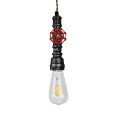 GloboStar® RUBINETTO 01583 Vintage Industrial Κρεμαστό Φωτιστικό Οροφής Μονόφωτο 1 x E27 Ασημί Μεταλλικό Μ5 x Π7.5 x Y20cm GloboStar® RUBINETTO 01583 Vintage Industrial Κρεμαστό Φωτιστικό Οροφής Μονόφωτο 1 x E27 Ασημί Μεταλλικό Μ5 x Π7.5 x Y20cm