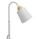 GloboStar® RIBBON 01586 Μοντέρνο Φωτιστικό Δαπέδου Μονόφωτο 1 x E27 Λευκό Μεταλλικό Καμπάνα με Εφέ Ξύλου D13 x H164cm GloboStar® RIBBON 01586 Μοντέρνο Φωτιστικό Δαπέδου Μονόφωτο 1 x E27 Λευκό Μεταλλικό Καμπάνα με Εφέ Ξύλου D13 x H164cm