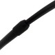 GloboStar® IMPERIAL 01587 Μοντέρνο Φωτιστικό Δαπέδου Μονόφωτο 1 x E27 Μαύρο Μεταλλικό Καμπάνα με Μαύρο Ύφασμα D34 x H172cm