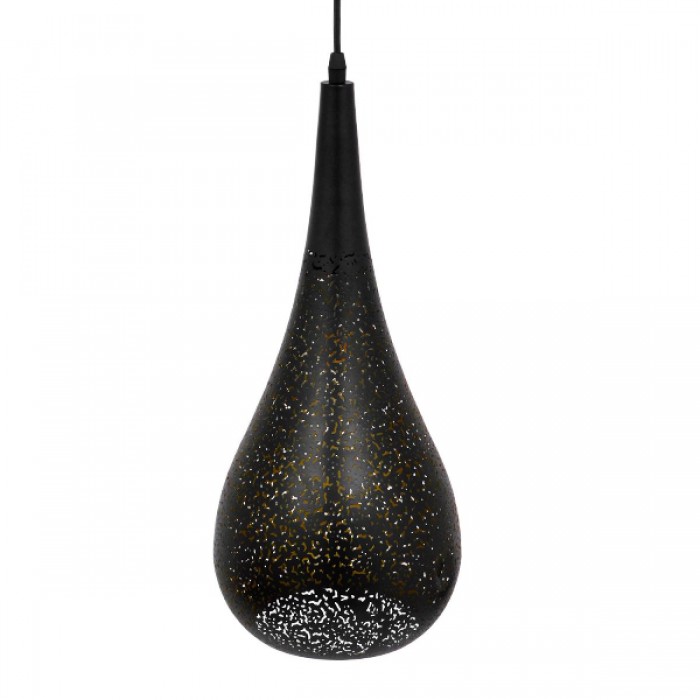 GloboStar® CORONA 01589 Μοντέρνο Κρεμαστό Φωτιστικό Οροφής Μονόφωτο 1 x E27 Μαύρο με Χρυσό Μεταλλικό Καμπάνα Φ20 x Υ46cm GloboStar® CORONA 01589 Μοντέρνο Κρεμαστό Φωτιστικό Οροφής Μονόφωτο 1 x E27 Μαύρο με Χρυσό Μεταλλικό Καμπάνα Φ20 x Υ46cm