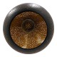 GloboStar® CORONA 01589 Μοντέρνο Κρεμαστό Φωτιστικό Οροφής Μονόφωτο 1 x E27 Μαύρο με Χρυσό Μεταλλικό Καμπάνα Φ20 x Υ46cm GloboStar® CORONA 01589 Μοντέρνο Κρεμαστό Φωτιστικό Οροφής Μονόφωτο 1 x E27 Μαύρο με Χρυσό Μεταλλικό Καμπάνα Φ20 x Υ46cm