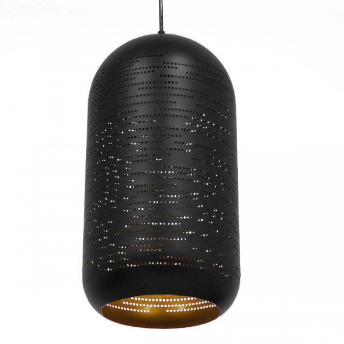 GloboStar® SAGA 01591 Μοντέρνο Κρεμαστό Φωτιστικό Οροφής Μονόφωτο 1 x E27 Μαύρο - Χρυσό Μεταλλικό Καμπάνα Φ20 x Υ41cm GloboStar® SAGA 01591 Μοντέρνο Κρεμαστό Φωτιστικό Οροφής Μονόφωτο 1 x E27 Μαύρο - Χρυσό Μεταλλικό Καμπάνα Φ20 x Υ41cm