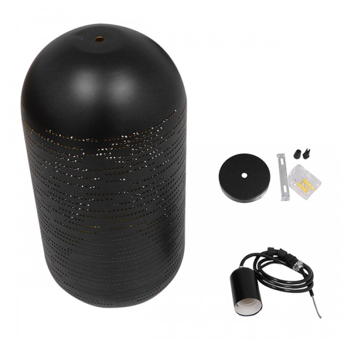GloboStar® SAGA 01591 Μοντέρνο Κρεμαστό Φωτιστικό Οροφής Μονόφωτο 1 x E27 Μαύρο - Χρυσό Μεταλλικό Καμπάνα Φ20 x Υ41cm GloboStar® SAGA 01591 Μοντέρνο Κρεμαστό Φωτιστικό Οροφής Μονόφωτο 1 x E27 Μαύρο - Χρυσό Μεταλλικό Καμπάνα Φ20 x Υ41cm