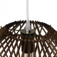 GloboStar® MADDY 01602 Vintage Κρεμαστό Φωτιστικό Οροφής Μονόφωτο 1 x E27 Καφέ Σκούρο Ξύλινο Ψάθινο Μπαμπού Φ50 x Υ23cm GloboStar® MADDY 01602 Vintage Κρεμαστό Φωτιστικό Οροφής Μονόφωτο 1 x E27 Καφέ Σκούρο Ξύλινο Ψάθινο Μπαμπού Φ50 x Υ23cm