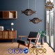 GloboStar® MADDY 01602 Vintage Κρεμαστό Φωτιστικό Οροφής Μονόφωτο 1 x E27 Καφέ Σκούρο Ξύλινο Ψάθινο Μπαμπού Φ50 x Υ23cm GloboStar® MADDY 01602 Vintage Κρεμαστό Φωτιστικό Οροφής Μονόφωτο 1 x E27 Καφέ Σκούρο Ξύλινο Ψάθινο Μπαμπού Φ50 x Υ23cm