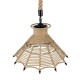 GloboStar® OZERO 01603 Vintage Κρεμαστό Φωτιστικό Οροφής Μονόφωτο 1 x E27 Μπεζ Καμπάνα με Σχοινί Φ41 x Υ28cm GloboStar® OZERO 01603 Vintage Κρεμαστό Φωτιστικό Οροφής Μονόφωτο 1 x E27 Μπεζ Καμπάνα με Σχοινί Φ41 x Υ28cm