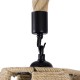 GloboStar® POLIA 01608 Vintage Κρεμαστό Φωτιστικό Οροφής Μονόφωτο 1 x E27 Πλέγμα με Μπεζ Σχοινί Φ30 x Υ42cm GloboStar® POLIA 01608 Vintage Κρεμαστό Φωτιστικό Οροφής Μονόφωτο 1 x E27 Πλέγμα με Μπεζ Σχοινί Φ30 x Υ42cm