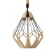 GloboStar® CONICAL 01617 Vintage Κρεμαστό Φωτιστικό Οροφής Μονόφωτο 1 x E27 Πλέγμα με Μπεζ Σχοινί Φ30 x Υ40cm GloboStar® CONICAL 01617 Vintage Κρεμαστό Φωτιστικό Οροφής Μονόφωτο 1 x E27 Πλέγμα με Μπεζ Σχοινί Φ30 x Υ40cm
