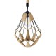 GloboStar® CONICAL 01617 Vintage Κρεμαστό Φωτιστικό Οροφής Μονόφωτο 1 x E27 Πλέγμα με Μπεζ Σχοινί Φ30 x Υ40cm GloboStar® CONICAL 01617 Vintage Κρεμαστό Φωτιστικό Οροφής Μονόφωτο 1 x E27 Πλέγμα με Μπεζ Σχοινί Φ30 x Υ40cm