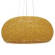 GloboStar® FIJI 01628 Vintage Κρεμαστό Φωτιστικό Οροφής Πολύφωτο 5 x E27 Μπέζ Rattan Φ60 x Υ29cm GloboStar® FIJI 01628 Vintage Κρεμαστό Φωτιστικό Οροφής Πολύφωτο 5 x E27 Μπέζ Rattan Φ60 x Υ29cm