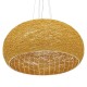 GloboStar® FIJI 01628 Vintage Κρεμαστό Φωτιστικό Οροφής Πολύφωτο 5 x E27 Μπέζ Rattan Φ60 x Υ29cm GloboStar® FIJI 01628 Vintage Κρεμαστό Φωτιστικό Οροφής Πολύφωτο 5 x E27 Μπέζ Rattan Φ60 x Υ29cm