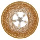 GloboStar® FIJI 01628 Vintage Κρεμαστό Φωτιστικό Οροφής Πολύφωτο 5 x E27 Μπέζ Rattan Φ60 x Υ29cm GloboStar® FIJI 01628 Vintage Κρεμαστό Φωτιστικό Οροφής Πολύφωτο 5 x E27 Μπέζ Rattan Φ60 x Υ29cm