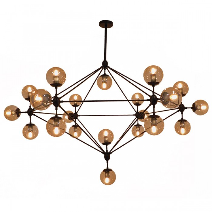 GloboStar® SENTINEL 01638 Μοντέρνο Industrial Κρεμαστό Φωτιστικό Οροφής Πολύφωτο 21 x E27 Μαύρο Μεταλλικό Πολυέλαιος με Μελί Γυαλί Φ170 x Υ136cm GloboStar® SENTINEL 01638 Μοντέρνο Industrial Κρεμαστό Φωτιστικό Οροφής Πολύφωτο 21 x E27 Μαύρο Μεταλλικό Πολυέλαιος με Μελί Γυαλί Φ170 x Υ136cm