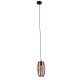 GloboStar® ZEBRA 01639 Vintage Industrial Κρεμαστό Φωτιστικό Οροφής Μονόφωτο Καφέ Σκουριά Μεταλλικό Πλέγμα Φ15 x Υ25cm GloboStar® ZEBRA 01639 Vintage Industrial Κρεμαστό Φωτιστικό Οροφής Μονόφωτο Καφέ Σκουριά Μεταλλικό Πλέγμα Φ15 x Υ25cm