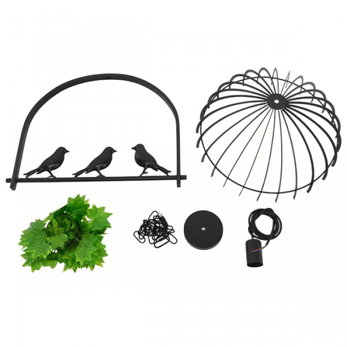 GloboStar® MIZU 01640 Vintage Industrial Κρεμαστό Φωτιστικό Οροφής Μονόφωτο 1 x E27 Μαύρο Μεταλλικό Πλέγμα Μ48.5 x Π37.5 x Y42cm GloboStar® MIZU 01640 Vintage Industrial Κρεμαστό Φωτιστικό Οροφής Μονόφωτο 1 x E27 Μαύρο Μεταλλικό Πλέγμα Μ48.5 x Π37.5 x Y42cm