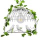 GloboStar® DAFNE 01641 Vintage Industrial Κρεμαστό Φωτιστικό Οροφής Μονόφωτο 1 x E27 Λευκό Μεταλλικό Πλέγμα Μ48.5 x Π37.5 x Y42cm GloboStar® DAFNE 01641 Vintage Industrial Κρεμαστό Φωτιστικό Οροφής Μονόφωτο 1 x E27 Λευκό Μεταλλικό Πλέγμα Μ48.5 x Π37.5 x Y42cm