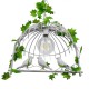 GloboStar® DAFNE 01641 Vintage Industrial Κρεμαστό Φωτιστικό Οροφής Μονόφωτο 1 x E27 Λευκό Μεταλλικό Πλέγμα Μ48.5 x Π37.5 x Y42cm GloboStar® DAFNE 01641 Vintage Industrial Κρεμαστό Φωτιστικό Οροφής Μονόφωτο 1 x E27 Λευκό Μεταλλικό Πλέγμα Μ48.5 x Π37.5 x Y42cm