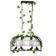 GloboStar® FACET 01643 Vintage Industrial Κρεμαστό Φωτιστικό Οροφής Δίφωτο 2 x E27 Μαύρο Μεταλλικό Πλέγμα Μ73.6 x Π37.5 x Y38cm GloboStar® FACET 01643 Vintage Industrial Κρεμαστό Φωτιστικό Οροφής Δίφωτο 2 x E27 Μαύρο Μεταλλικό Πλέγμα Μ73.6 x Π37.5 x Y38cm