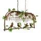 GloboStar® CABALBI 01645 Vintage Industrial Κρεμαστό Φωτιστικό Οροφής Δίφωτο 2 x E27 Καφέ Σκουριά Μεταλλικό Πλέγμα Μ73.6 x Π37.5 x Y38.5cm GloboStar® CABALBI 01645 Vintage Industrial Κρεμαστό Φωτιστικό Οροφής Δίφωτο 2 x E27 Καφέ Σκουριά Μεταλλικό Πλέγμα Μ73.6 x Π37.5 x Y38.5cm