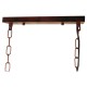 GloboStar® CABALBI 01645 Vintage Industrial Κρεμαστό Φωτιστικό Οροφής Δίφωτο 2 x E27 Καφέ Σκουριά Μεταλλικό Πλέγμα Μ73.6 x Π37.5 x Y38.5cm GloboStar® CABALBI 01645 Vintage Industrial Κρεμαστό Φωτιστικό Οροφής Δίφωτο 2 x E27 Καφέ Σκουριά Μεταλλικό Πλέγμα Μ73.6 x Π37.5 x Y38.5cm