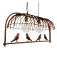 GloboStar® CABALBI 01645 Vintage Industrial Κρεμαστό Φωτιστικό Οροφής Δίφωτο 2 x E27 Καφέ Σκουριά Μεταλλικό Πλέγμα Μ73.6 x Π37.5 x Y38.5cm GloboStar® CABALBI 01645 Vintage Industrial Κρεμαστό Φωτιστικό Οροφής Δίφωτο 2 x E27 Καφέ Σκουριά Μεταλλικό Πλέγμα Μ73.6 x Π37.5 x Y38.5cm