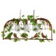 GloboStar® ARMONIA 01648 Vintage Industrial Κρεμαστό Φωτιστικό Οροφής Τρίφωτο 3 x E27 Καφέ Σκουριά Μεταλλικό Πλέγμα Μ85.5 x Π37.5 x Y38cm GloboStar® ARMONIA 01648 Vintage Industrial Κρεμαστό Φωτιστικό Οροφής Τρίφωτο 3 x E27 Καφέ Σκουριά Μεταλλικό Πλέγμα Μ85.5 x Π37.5 x Y38cm