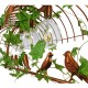 GloboStar® ARMONIA 01648 Vintage Industrial Κρεμαστό Φωτιστικό Οροφής Τρίφωτο 3 x E27 Καφέ Σκουριά Μεταλλικό Πλέγμα Μ85.5 x Π37.5 x Y38cm GloboStar® ARMONIA 01648 Vintage Industrial Κρεμαστό Φωτιστικό Οροφής Τρίφωτο 3 x E27 Καφέ Σκουριά Μεταλλικό Πλέγμα Μ85.5 x Π37.5 x Y38cm