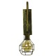 GloboStar® FORME 01659 Vintage Industrial Φωτιστικό Τοίχου Απλίκα Μονόφωτο Μπρούτζινο Ξύλινο Μεταλλικό Πλέγμα Φ15 x Y70cm GloboStar® FORME 01659 Vintage Industrial Φωτιστικό Τοίχου Απλίκα Μονόφωτο Μπρούτζινο Ξύλινο Μεταλλικό Πλέγμα Φ15 x Y70cm