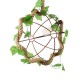 GloboStar® BRADLEY 01661 Vintage Κρεμαστό Φωτιστικό Οροφής Μονόφωτο 1 x E27 Πλέγμα Καφέ Σκουριά με Μπεζ Σχοινί Φ42 x Υ42cm GloboStar® BRADLEY 01661 Vintage Κρεμαστό Φωτιστικό Οροφής Μονόφωτο 1 x E27 Πλέγμα Καφέ Σκουριά με Μπεζ Σχοινί Φ42 x Υ42cm