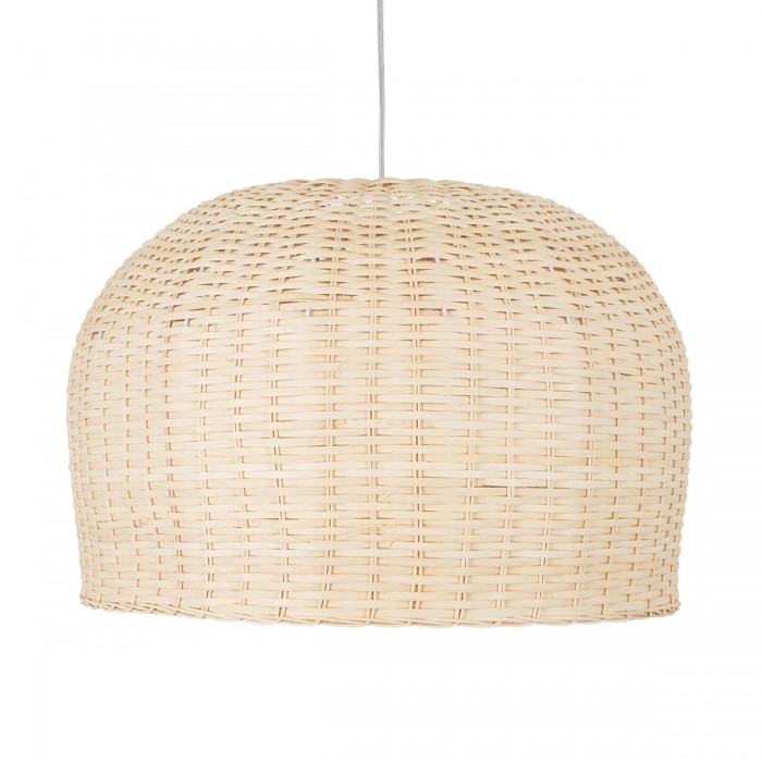 GloboStar® BERMUDA 01709 Μοντέρνο Κρεμαστό Φωτιστικό Οροφής Μονόφωτο 1 x E27 Μπεζ Μπαμπού Καμπάνα Φ50 x Υ34cm GloboStar® BERMUDA 01709 Μοντέρνο Κρεμαστό Φωτιστικό Οροφής Μονόφωτο 1 x E27 Μπεζ Μπαμπού Καμπάνα Φ50 x Υ34cm