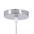 GloboStar® MANILA 01713 Μοντέρνο Κρεμαστό Φωτιστικό Οροφής Μονόφωτο 1 x E27 Μπεζ Μπαμπού Καμπάνα Φ25 x Υ60cm