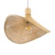GloboStar® CUBA 01715 Vintage Κρεμαστό Φωτιστικό Οροφής Μονόφωτο 1 x E27 Μπεζ Ξύλινο Μπαμπού Φ33 x Y25cm GloboStar® CUBA 01715 Vintage Κρεμαστό Φωτιστικό Οροφής Μονόφωτο 1 x E27 Μπεζ Ξύλινο Μπαμπού Φ33 x Y25cm