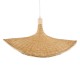 GloboStar® CUBA 01721 Vintage Κρεμαστό Φωτιστικό Οροφής Μονόφωτο 1 x E27 Μπεζ Ξύλινο Μπαμπού Φ63 x Y32cm GloboStar® CUBA 01721 Vintage Κρεμαστό Φωτιστικό Οροφής Μονόφωτο 1 x E27 Μπεζ Ξύλινο Μπαμπού Φ63 x Y32cm