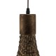 GloboStar® CUBA 01722 Vintage Κρεμαστό Φωτιστικό Οροφής Μονόφωτο 1 x E27 Καφέ Ξύλινο Μπαμπού Φ63 x Y32cm GloboStar® CUBA 01722 Vintage Κρεμαστό Φωτιστικό Οροφής Μονόφωτο 1 x E27 Καφέ Ξύλινο Μπαμπού Φ63 x Y32cm