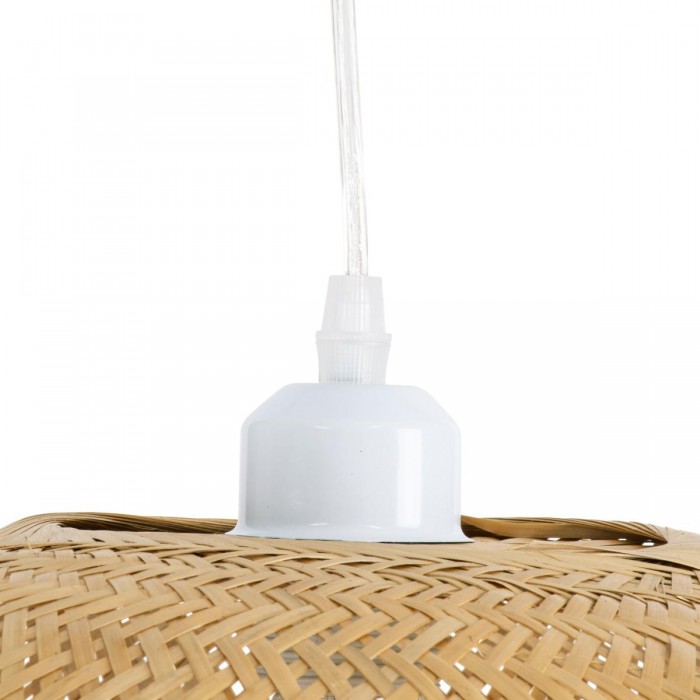 GloboStar® CARIBBEAN 01723 Vintage Κρεμαστό Φωτιστικό Οροφής Μονόφωτο 1 x E27 Μπεζ Ξύλινο Μπαμπού Φ45 x Y24cm GloboStar® CARIBBEAN 01723 Vintage Κρεμαστό Φωτιστικό Οροφής Μονόφωτο 1 x E27 Μπεζ Ξύλινο Μπαμπού Φ45 x Y24cm