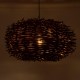 GloboStar® MINORCA 01734 Μοντέρνο Κρεμαστό Φωτιστικό Οροφής Μονόφωτο 1 x E27 Καφέ Μπαμπού Καμπάνα Φ60 x Υ35cm GloboStar® MINORCA 01734 Μοντέρνο Κρεμαστό Φωτιστικό Οροφής Μονόφωτο 1 x E27 Καφέ Μπαμπού Καμπάνα Φ60 x Υ35cm