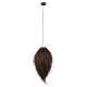 GloboStar® ARCHIPELAGO 01748 Boho Κρεμαστό Φωτιστικό Οροφής Μονόφωτο 1 x E27 AC220-240V IP20 - Φ30 x Υ63cm - Καφέ Ξύλινο Πλέγμα GloboStar® ARCHIPELAGO 01748 Boho Κρεμαστό Φωτιστικό Οροφής Μονόφωτο 1 x E27 AC220-240V IP20 - Φ30 x Υ63cm - Καφέ Ξύλινο Πλέγμα