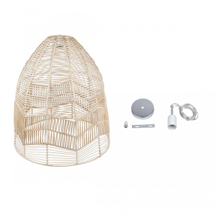 GloboStar® ALOHA 01751 Μοντέρνο Κρεμαστό Φωτιστικό Οροφής Μονόφωτο 1 x E27 Μπεζ Σχοινί Καμπάνα Φ43 x Υ46cm GloboStar® ALOHA 01751 Μοντέρνο Κρεμαστό Φωτιστικό Οροφής Μονόφωτο 1 x E27 Μπεζ Σχοινί Καμπάνα Φ43 x Υ46cm