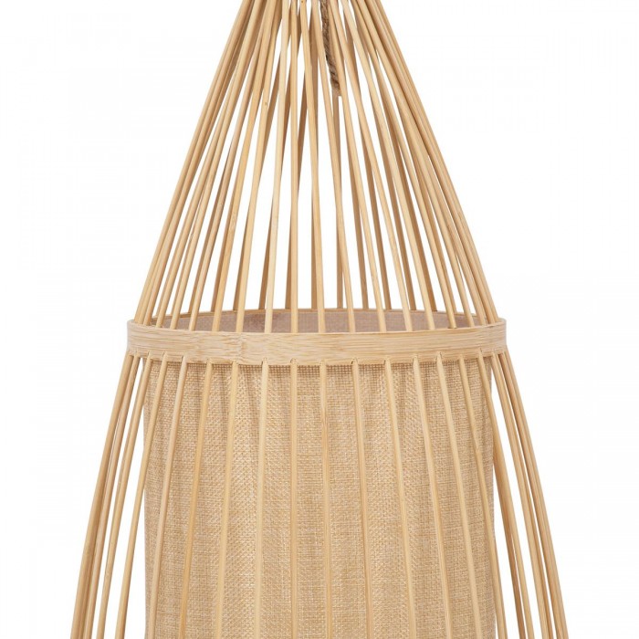 GloboStar® AZORES 01753 Μοντέρνο Φωτιστικό Δαπέδου Μονόφωτο 1 x E27 Μπεζ Μπαμπού Πλέγμα D30 x H90cm GloboStar® AZORES 01753 Μοντέρνο Φωτιστικό Δαπέδου Μονόφωτο 1 x E27 Μπεζ Μπαμπού Πλέγμα D30 x H90cm